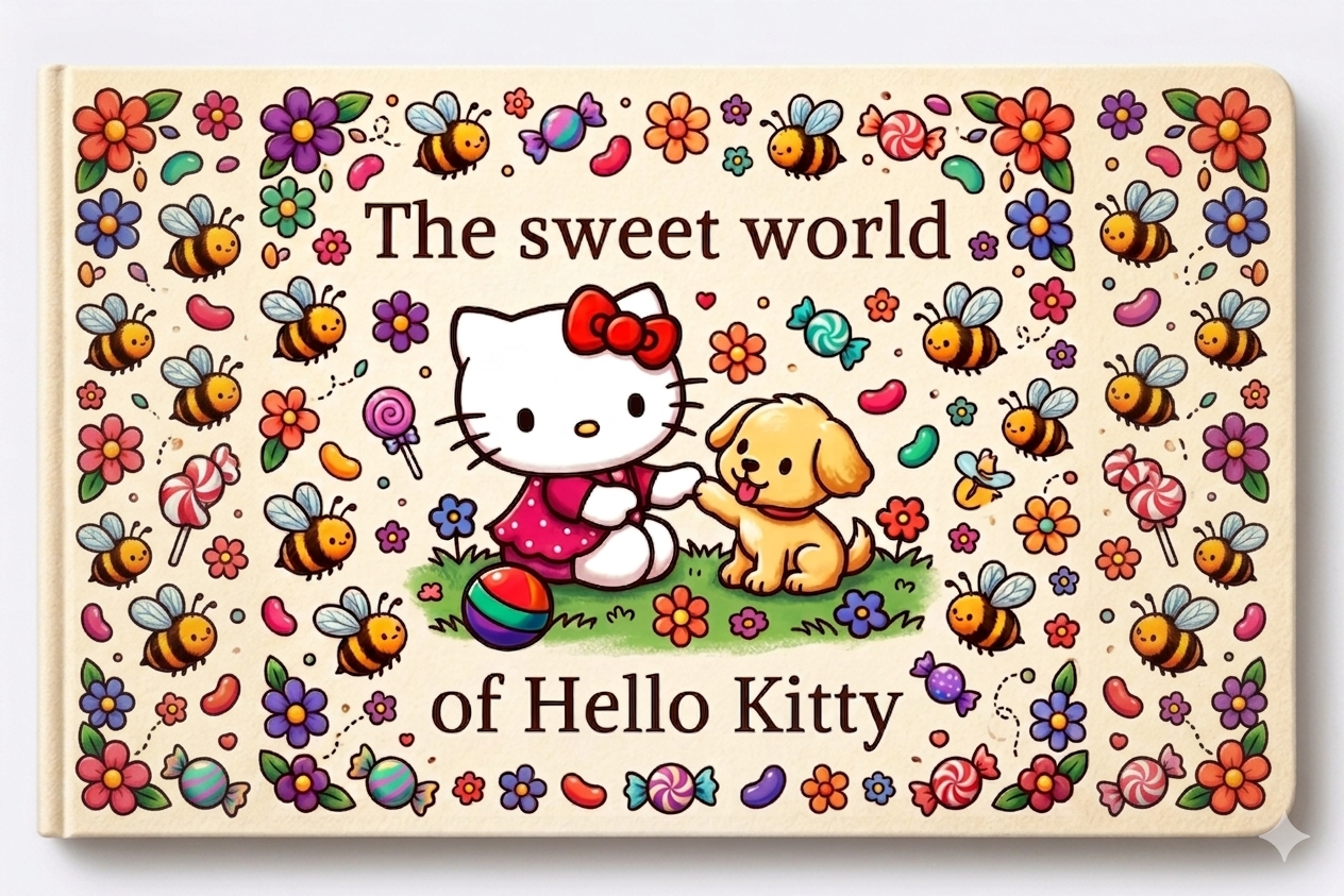 Hello Kitty's Sweet World Coloring Book.pdf